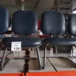 04 CADEIRAS DE PÉS FIXOS. (NO ESTADO) ATENÇÃO! FAZER A VISITAÇÃO ANTES DE ARREMATAR, NÃO SABEMOS SE FUNCIONA, LEILÃO NÃO TEM GARANTIA E NEM DEVOLUÇÃO, SUJEITO A POSSÍVEIS AVARIAS VISÍVEIS/OCULTAS E/OU AUSÊNCIA DE COMPONENTES.