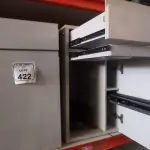 02 ARMÁRIOS PARA CPU COM 01 PORTA E 01 GAVETA. (NO ESTADO) ATENÇÃO! FAZER A VISITAÇÃO ANTES DE ARREMATAR, NÃO SABEMOS SE FUNCIONA, LEILÃO NÃO TEM GARANTIA E NEM DEVOLUÇÃO, SUJEITO A POSSÍVEIS AVARIAS VISÍVEIS/OCULTAS E/OU AUSÊNCIA DE COMPONENTES.