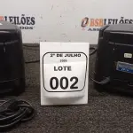 02 IMPRESSORAS TÉRMICAS. (NO ESTADO) ATENÇÃO! FAZER A VISITAÇÃO ANTES DE ARREMATAR, NÃO SABEMOS SE FUNCIONA, LEILÃO NÃO TEM GARANTIA E NEM DEVOLUÇÃO, SUJEITO A POSSÍVEIS AVARIAS VISÍVEIS/OCULTAS E/OU AUSÊNCIA DE COMPONENTES.