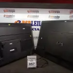 02 TVS PARA RETIRADA DE PEÇAS MARCAS VIZZION E PHILCO. (NO ESTADO) ATENÇÃO! FAZER A VISITAÇÃO ANTES DE ARREMATAR, NÃO SABEMOS SE FUNCIONA, LEILÃO NÃO TEM GARANTIA E NEM DEVOLUÇÃO, SUJEITO A POSSÍVEIS AVARIAS VISÍVEIS/OCULTAS E/OU AUSÊNCIA DE COMPONENTES.