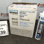 12 BISNAGAS DE ADESIVO SILICONE PRETO 280G CADA MARCA TEK BOND. (NO ESTADO) ATENÇÃO! FAZER A VISITAÇÃO ANTES DE ARREMATAR, NÃO SABEMOS SE FUNCIONA, LEILÃO NÃO TEM GARANTIA E NEM DEVOLUÇÃO, SUJEITO A POSSÍVEIS AVARIAS VISÍVEIS/OCULTAS E/OU AUSÊNCIA DE COMPONENTES.