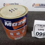 01 LATA DE ADESIVO DE CONTATO 2,80KG MARCA MAZA. (NO ESTADO) ATENÇÃO! FAZER A VISITAÇÃO ANTES DE ARREMATAR, NÃO SABEMOS SE FUNCIONA, LEILÃO NÃO TEM GARANTIA E NEM DEVOLUÇÃO, SUJEITO A POSSÍVEIS AVARIAS VISÍVEIS/OCULTAS E/OU AUSÊNCIA DE COMPONENTES.