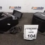 02 IMPRESSORAS TÉRMICAS. (NO ESTADO) ATENÇÃO! FAZER A VISITAÇÃO ANTES DE ARREMATAR, NÃO SABEMOS SE FUNCIONA, LEILÃO NÃO TEM GARANTIA E NEM DEVOLUÇÃO, SUJEITO A POSSÍVEIS AVARIAS VISÍVEIS/OCULTAS E/OU AUSÊNCIA DE COMPONENTES.