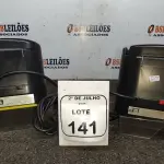 02 IMPRESSORAS TÉRMICAS. (NO ESTADO) ATENÇÃO! FAZER A VISITAÇÃO ANTES DE ARREMATAR, NÃO SABEMOS SE FUNCIONA, LEILÃO NÃO TEM GARANTIA E NEM DEVOLUÇÃO, SUJEITO A POSSÍVEIS AVARIAS VISÍVEIS/OCULTAS E/OU AUSÊNCIA DE COMPONENTES.