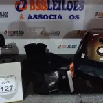 01 AIR FRYER E 01 BATEDEIRA MARCA MONDIAL. (NO ESTADO) ATENÇÃO! FAZER A VISITAÇÃO ANTES DE ARREMATAR, NÃO SABEMOS SE FUNCIONA, LEILÃO NÃO TEM GARANTIA E NEM DEVOLUÇÃO, SUJEITO A POSSÍVEIS AVARIAS VISÍVEIS/OCULTAS E/OU AUSÊNCIA DE COMPONENTES.