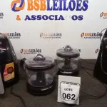 01 AIR FRYER 4L MARCA MONDIAL, 01 BATEDEIRA E 02 ESPREMEDORES DE FRUTA MARCA MONDIAL. (NO ESTADO) ATENÇÃO! FAZER A VISITAÇÃO ANTES DE ARREMATAR, NÃO SABEMOS SE FUNCIONA, LEILÃO NÃO TEM GARANTIA E NEM DEVOLUÇÃO, SUJEITO A POSSÍVEIS AVARIAS VISÍVEIS/OCULTAS E/OU AUSÊNCIA DE COMPONENTES.
