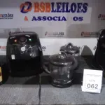 01 AIR FRYER 4L MARCA MONDIAL, 01 BATEDEIRA E 02 ESPREMEDORES DE FRUTA MARCA MONDIAL. (NO ESTADO) ATENÇÃO! FAZER A VISITAÇÃO ANTES DE ARREMATAR, NÃO SABEMOS SE FUNCIONA, LEILÃO NÃO TEM GARANTIA E NEM DEVOLUÇÃO, SUJEITO A POSSÍVEIS AVARIAS VISÍVEIS/OCULTAS E/OU AUSÊNCIA DE COMPONENTES.