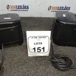 02 IMPRESSORAS TÉRMICAS. (NO ESTADO) ATENÇÃO! FAZER A VISITAÇÃO ANTES DE ARREMATAR, NÃO SABEMOS SE FUNCIONA, LEILÃO NÃO TEM GARANTIA E NEM DEVOLUÇÃO, SUJEITO A POSSÍVEIS AVARIAS VISÍVEIS/OCULTAS E/OU AUSÊNCIA DE COMPONENTES.