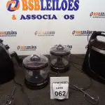 01 AIR FRYER 4L MARCA MONDIAL, 01 BATEDEIRA E 02 ESPREMEDORES DE FRUTA MARCA MONDIAL. (NO ESTADO) ATENÇÃO! FAZER A VISITAÇÃO ANTES DE ARREMATAR, NÃO SABEMOS SE FUNCIONA, LEILÃO NÃO TEM GARANTIA E NEM DEVOLUÇÃO, SUJEITO A POSSÍVEIS AVARIAS VISÍVEIS/OCULTAS E/OU AUSÊNCIA DE COMPONENTES.