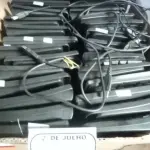 01 LOTE COM GRANDE QUANTIDADE DE TECLADOS DE PC DE MARCAS E MODELOS DIVERSOS. (NO ESTADO) ATENÇÃO! FAZER A VISITAÇÃO ANTES DE ARREMATAR, NÃO SABEMOS SE FUNCIONA, LEILÃO NÃO TEM GARANTIA E NEM DEVOLUÇÃO, SUJEITO A POSSÍVEIS AVARIAS VISÍVEIS/OCULTAS E/OU AUSÊNCIA DE COMPONENTES.
