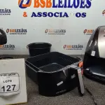 01 AIR FRYER E 01 BATEDEIRA MARCA MONDIAL. (NO ESTADO) ATENÇÃO! FAZER A VISITAÇÃO ANTES DE ARREMATAR, NÃO SABEMOS SE FUNCIONA, LEILÃO NÃO TEM GARANTIA E NEM DEVOLUÇÃO, SUJEITO A POSSÍVEIS AVARIAS VISÍVEIS/OCULTAS E/OU AUSÊNCIA DE COMPONENTES.