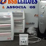 04 AQUECEDORES DE MODELOS DIVERSOS MARCA MONDIAL. (NO ESTADO) ATENÇÃO! FAZER A VISITAÇÃO ANTES DE ARREMATAR, NÃO SABEMOS SE FUNCIONA, LEILÃO NÃO TEM GARANTIA E NEM DEVOLUÇÃO, SUJEITO A POSSÍVEIS AVARIAS VISÍVEIS/OCULTAS E/OU AUSÊNCIA DE COMPONENTES.