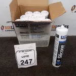12 BISNAGAS DE ADESIVO SILICONE PRETO 280G CADA MARCA TEK BOND. (NO ESTADO) ATENÇÃO! FAZER A VISITAÇÃO ANTES DE ARREMATAR, NÃO SABEMOS SE FUNCIONA, LEILÃO NÃO TEM GARANTIA E NEM DEVOLUÇÃO, SUJEITO A POSSÍVEIS AVARIAS VISÍVEIS/OCULTAS E/OU AUSÊNCIA DE COMPONENTES.
