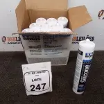 12 BISNAGAS DE ADESIVO SILICONE PRETO 280G CADA MARCA TEK BOND. (NO ESTADO) ATENÇÃO! FAZER A VISITAÇÃO ANTES DE ARREMATAR, NÃO SABEMOS SE FUNCIONA, LEILÃO NÃO TEM GARANTIA E NEM DEVOLUÇÃO, SUJEITO A POSSÍVEIS AVARIAS VISÍVEIS/OCULTAS E/OU AUSÊNCIA DE COMPONENTES.