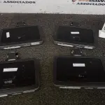 04 MINIS COMPUTADORES TERMINAIS MARCA WYSE SEM FONTE. (NO ESTADO) ATENÇÃO! FAZER A VISITAÇÃO ANTES DE ARREMATAR, NÃO SABEMOS SE FUNCIONA, LEILÃO NÃO TEM GARANTIA E NEM DEVOLUÇÃO, SUJEITO A POSSÍVEIS AVARIAS VISÍVEIS/OCULTAS E/OU AUSÊNCIA DE COMPONENTES.