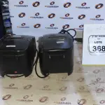 02 IMPRESSORAS TÉRMICAS. (NO ESTADO) ATENÇÃO! FAZER A VISITAÇÃO ANTES DE ARREMATAR, NÃO SABEMOS SE FUNCIONA, LEILÃO NÃO TEM GARANTIA E NEM DEVOLUÇÃO, SUJEITO A POSSÍVEIS AVARIAS VISÍVEIS/OCULTAS E/OU AUSÊNCIA DE COMPONENTES.