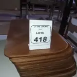 20 PLACAS DE MADEIRA. (NO ESTADO) ATENÇÃO! FAZER A VISITAÇÃO ANTES DE ARREMATAR, NÃO SABEMOS SE FUNCIONA, LEILÃO NÃO TEM GARANTIA E NEM DEVOLUÇÃO, SUJEITO A POSSÍVEIS AVARIAS VISÍVEIS/OCULTAS E/OU AUSÊNCIA DE COMPONENTES.
