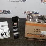 12 BISNAGAS DE ADESIVO DE SILICONE NEUTRO PARA MOTOR DE 70G MARCA ORBI QUÍMICA. (NO ESTADO) ATENÇÃO! FAZER A VISITAÇÃO ANTES DE ARREMATAR, NÃO SABEMOS SE FUNCIONA, LEILÃO NÃO TEM GARANTIA E NEM DEVOLUÇÃO, SUJEITO A POSSÍVEIS AVARIAS VISÍVEIS/OCULTAS E/OU AUSÊNCIA DE COMPONENTES.