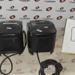 02 IMPRESSORAS TÉRMICAS. (NO ESTADO) ATENÇÃO! FAZER A VISITAÇÃO ANTES DE ARREMATAR, NÃO SABEMOS SE FUNCIONA, LEILÃO NÃO TEM GARANTIA E NEM DEVOLUÇÃO, SUJEITO A POSSÍVEIS AVARIAS VISÍVEIS/OCULTAS E/OU AUSÊNCIA DE COMPONENTES.