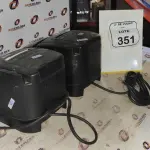 02 IMPRESSORAS TÉRMICAS. (NO ESTADO) ATENÇÃO! FAZER A VISITAÇÃO ANTES DE ARREMATAR, NÃO SABEMOS SE FUNCIONA, LEILÃO NÃO TEM GARANTIA E NEM DEVOLUÇÃO, SUJEITO A POSSÍVEIS AVARIAS VISÍVEIS/OCULTAS E/OU AUSÊNCIA DE COMPONENTES.