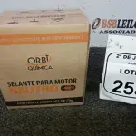 12 BISNAGAS DE ADESIVO DE SILICONE NEUTRO PARA MOTOR DE 70G MARCA ORBI QUÍMICA. (NO ESTADO) ATENÇÃO! FAZER A VISITAÇÃO ANTES DE ARREMATAR, NÃO SABEMOS SE FUNCIONA, LEILÃO NÃO TEM GARANTIA E NEM DEVOLUÇÃO, SUJEITO A POSSÍVEIS AVARIAS VISÍVEIS/OCULTAS E/OU AUSÊNCIA DE COMPONENTES.