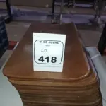 20 PLACAS DE MADEIRA. (NO ESTADO) ATENÇÃO! FAZER A VISITAÇÃO ANTES DE ARREMATAR, NÃO SABEMOS SE FUNCIONA, LEILÃO NÃO TEM GARANTIA E NEM DEVOLUÇÃO, SUJEITO A POSSÍVEIS AVARIAS VISÍVEIS/OCULTAS E/OU AUSÊNCIA DE COMPONENTES.