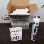 12 BISNAGAS DE ADESIVO SILICONE PRETO 280G CADA MARCA TEK BOND. (NO ESTADO) ATENÇÃO! FAZER A VISITAÇÃO ANTES DE ARREMATAR, NÃO SABEMOS SE FUNCIONA, LEILÃO NÃO TEM GARANTIA E NEM DEVOLUÇÃO, SUJEITO A POSSÍVEIS AVARIAS VISÍVEIS/OCULTAS E/OU AUSÊNCIA DE COMPONENTES.