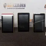 04 TABLETS MARCA CCE. (NO ESTADO) ATENÇÃO! FAZER A VISITAÇÃO ANTES DE ARREMATAR, NÃO SABEMOS SE FUNCIONA, LEILÃO NÃO TEM GARANTIA E NEM DEVOLUÇÃO, SUJEITO A POSSÍVEIS AVARIAS VISÍVEIS/OCULTAS E/OU AUSÊNCIA DE COMPONENTES.