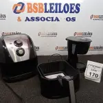 01 AIR FRYER E 01 CAFETEIRA MARCA MONDIAL. (NO ESTADO) ATENÇÃO! FAZER A VISITAÇÃO ANTES DE ARREMATAR, NÃO SABEMOS SE FUNCIONA, LEILÃO NÃO TEM GARANTIA E NEM DEVOLUÇÃO, SUJEITO A POSSÍVEIS AVARIAS VISÍVEIS/OCULTAS E/OU AUSÊNCIA DE COMPONENTES.
