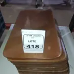 20 PLACAS DE MADEIRA. (NO ESTADO) ATENÇÃO! FAZER A VISITAÇÃO ANTES DE ARREMATAR, NÃO SABEMOS SE FUNCIONA, LEILÃO NÃO TEM GARANTIA E NEM DEVOLUÇÃO, SUJEITO A POSSÍVEIS AVARIAS VISÍVEIS/OCULTAS E/OU AUSÊNCIA DE COMPONENTES.