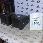 02 IMPRESSORAS TÉRMICAS. (NO ESTADO) ATENÇÃO! FAZER A VISITAÇÃO ANTES DE ARREMATAR, NÃO SABEMOS SE FUNCIONA, LEILÃO NÃO TEM GARANTIA E NEM DEVOLUÇÃO, SUJEITO A POSSÍVEIS AVARIAS VISÍVEIS/OCULTAS E/OU AUSÊNCIA DE COMPONENTES.