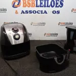 01 AIR FRYER E 01 CAFETEIRA MARCA MONDIAL. (NO ESTADO) ATENÇÃO! FAZER A VISITAÇÃO ANTES DE ARREMATAR, NÃO SABEMOS SE FUNCIONA, LEILÃO NÃO TEM GARANTIA E NEM DEVOLUÇÃO, SUJEITO A POSSÍVEIS AVARIAS VISÍVEIS/OCULTAS E/OU AUSÊNCIA DE COMPONENTES.