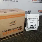 12 BISNAGAS DE ADESIVO DE SILICONE NEUTRO PARA MOTOR DE 70G MARCA ORBI QUÍMICA. (NO ESTADO) ATENÇÃO! FAZER A VISITAÇÃO ANTES DE ARREMATAR, NÃO SABEMOS SE FUNCIONA, LEILÃO NÃO TEM GARANTIA E NEM DEVOLUÇÃO, SUJEITO A POSSÍVEIS AVARIAS VISÍVEIS/OCULTAS E/OU AUSÊNCIA DE COMPONENTES.