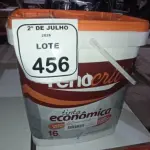 01 BALDE DE TINTA ECONÔMICA 16L NA COR BRANCO NEVE MARCA RENOCRIL. (NO ESTADO) ATENÇÃO! FAZER A VISITAÇÃO ANTES DE ARREMATAR, NÃO SABEMOS SE FUNCIONA, LEILÃO NÃO TEM GARANTIA E NEM DEVOLUÇÃO, SUJEITO A POSSÍVEIS AVARIAS VISÍVEIS/OCULTAS E/OU AUSÊNCIA DE COMPONENTES.