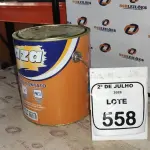 01 LATA DE ADESIVO DE CONTATO 2,80KG MARCA MAZA. (NO ESTADO) ATENÇÃO! FAZER A VISITAÇÃO ANTES DE ARREMATAR, NÃO SABEMOS SE FUNCIONA, LEILÃO NÃO TEM GARANTIA E NEM DEVOLUÇÃO, SUJEITO A POSSÍVEIS AVARIAS VISÍVEIS/OCULTAS E/OU AUSÊNCIA DE COMPONENTES.