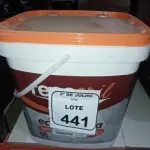 01 BALDE DE TINTA ECONÔMICA 16L NA COR BRANCO NEVE MARCA RENOCRIL. (NO ESTADO) ATENÇÃO! FAZER A VISITAÇÃO ANTES DE ARREMATAR, NÃO SABEMOS SE FUNCIONA, LEILÃO NÃO TEM GARANTIA E NEM DEVOLUÇÃO, SUJEITO A POSSÍVEIS AVARIAS VISÍVEIS/OCULTAS E/OU AUSÊNCIA DE COMPONENTES.