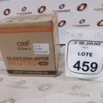 12 BISNAGAS DE ADESIVO DE SILICONE NEUTRO PARA MOTOR DE 70G MARCA ORBI QUÍMICA. (NO ESTADO) ATENÇÃO! FAZER A VISITAÇÃO ANTES DE ARREMATAR, NÃO SABEMOS SE FUNCIONA, LEILÃO NÃO TEM GARANTIA E NEM DEVOLUÇÃO, SUJEITO A POSSÍVEIS AVARIAS VISÍVEIS/OCULTAS E/OU AUSÊNCIA DE COMPONENTES.
