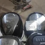 04 AIR FRYERS MARCA MONDIAL PARA RETIRADA DE PEÇAS. (NO ESTADO) ATENÇÃO! FAZER A VISITAÇÃO ANTES DE ARREMATAR, NÃO SABEMOS SE FUNCIONA, LEILÃO NÃO TEM GARANTIA E NEM DEVOLUÇÃO, SUJEITO A POSSÍVEIS AVARIAS VISÍVEIS/OCULTAS E/OU AUSÊNCIA DE COMPONENTES.