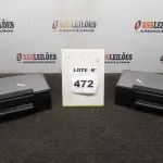  02 IMPRESSORAS HP OFFICEJET 100 MOBILI PRINTER.  (NO ESTADO) ATENÇÃO! FAZER A VISITAÇÃO ANTES DE ARREMATAR, NÃO SABEMOS SE FUNCIONA, LEILÃO NÃO TEM GARANTIA E NEM DEVOLUÇÃO, SUJEITO A POSSÍVEIS AVARIAS VISÍVEIS/OCULTAS E/OU AUSÊNCIA DE COMPONENTES.