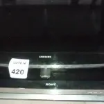 01 TV DE 46’’ MARCA SONY E 01 TV 40’’ MARCA SAMSUNG PARA RETIRADA DE PEÇAS. (NO ESTADO) ATENÇÃO! FAZER A VISITAÇÃO ANTES DE ARREMATAR, NÃO SABEMOS SE FUNCIONA, LEILÃO NÃO TEM GARANTIA E NEM DEVOLUÇÃO, SUJEITO A POSSÍVEIS AVARIAS VISÍVEIS/OCULTAS E/OU AUSÊNCIA DE COMPONENTES.