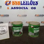 02 LATAS DE TINTA ACRÍLICA DE 3,6L NA COR LUAR DO SERTÃO FOSCO MARCA PROFISSIONAL ACR. (NO ESTADO) ATENÇÃO! FAZER A VISITAÇÃO ANTES DE ARREMATAR, NÃO SABEMOS SE FUNCIONA, LEILÃO NÃO TEM GARANTIA E NEM DEVOLUÇÃO, SUJEITO A POSSÍVEIS AVARIAS VISÍVEIS/OCULTAS E/OU AUSÊNCIA DE COMPONENTES.