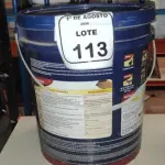 01 BALDE DE TINTA ACRÍLICA NA COR MELÃO ROSA FOSCO DE 18L MARCA DUCRYL. (NO ESTADO) ATENÇÃO! FAZER A VISITAÇÃO ANTES DE ARREMATAR, NÃO SABEMOS SE FUNCIONA, LEILÃO NÃO TEM GARANTIA E NEM DEVOLUÇÃO, SUJEITO A POSSÍVEIS AVARIAS VISÍVEIS/OCULTAS E/OU AUSÊNCIA DE COMPONENTES.
