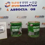 02 LATAS DE TINTA ACRÍLICA DE 3,6L NA COR LUAR DO SERTÃO FOSCO MARCA PROFISSIONAL ACR. (NO ESTADO) ATENÇÃO! FAZER A VISITAÇÃO ANTES DE ARREMATAR, NÃO SABEMOS SE FUNCIONA, LEILÃO NÃO TEM GARANTIA E NEM DEVOLUÇÃO, SUJEITO A POSSÍVEIS AVARIAS VISÍVEIS/OCULTAS E/OU AUSÊNCIA DE COMPONENTES.