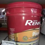 01 BALDE DE TINTA DE PISOS ACRÍLICO PREMIUM 18LNA COR VERMELHO SEGURANÇA FOSCO MARCA RENNER.  (NO ESTADO) ATENÇÃO! FAZER A VISITAÇÃO ANTES DE ARREMATAR, NÃO SABEMOS SE FUNCIONA, LEILÃO NÃO TEM GARANTIA E NEM DEVOLUÇÃO, SUJEITO A POSSÍVEIS AVARIAS VISÍVEIS/OCULTAS E/OU AUSÊNCIA DE COMPONENTES.