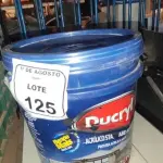 01 BALDE DE TINTA ACRÍLICA NA COR CÉU VERÃO FOSCO DE 18L MARCA DUCRYL. (NO ESTADO) ATENÇÃO! FAZER A VISITAÇÃO ANTES DE ARREMATAR, NÃO SABEMOS SE FUNCIONA, LEILÃO NÃO TEM GARANTIA E NEM DEVOLUÇÃO, SUJEITO A POSSÍVEIS AVARIAS VISÍVEIS/OCULTAS E/OU AUSÊNCIA DE COMPONENTES.