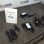 05 FONTES CONVERSOR/ADAPTADOR DE ENERGIA 12V. (NO ESTADO) ATENÇÃO! FAZER A VISITAÇÃO ANTES DE ARREMATAR, NÃO SABEMOS SE FUNCIONA, LEILÃO NÃO TEM GARANTIA E NEM DEVOLUÇÃO, SUJEITO A POSSÍVEIS AVARIAS VISÍVEIS/OCULTAS E/OU AUSÊNCIA DE COMPONENTES.