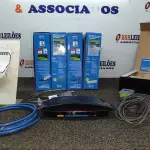 05 ROUTERS DE BANDA LARGA MARCA CISCO. (NO ESTADO) ATENÇÃO! FAZER A VISITAÇÃO ANTES DE ARREMATAR, NÃO SABEMOS SE FUNCIONA, LEILÃO NÃO TEM GARANTIA E NEM DEVOLUÇÃO, SUJEITO A POSSÍVEIS AVARIAS VISÍVEIS/OCULTAS E/OU AUSÊNCIA DE COMPONENTES.