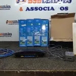 05 ROUTERS DE BANDA LARGA MARCA CISCO. (NO ESTADO) ATENÇÃO! FAZER A VISITAÇÃO ANTES DE ARREMATAR, NÃO SABEMOS SE FUNCIONA, LEILÃO NÃO TEM GARANTIA E NEM DEVOLUÇÃO, SUJEITO A POSSÍVEIS AVARIAS VISÍVEIS/OCULTAS E/OU AUSÊNCIA DE COMPONENTES.