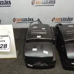 02 IMPRESSORAS TÉRMICAS. (NO ESTADO) ATENÇÃO! FAZER A VISITAÇÃO ANTES DE ARREMATAR, NÃO SABEMOS SE FUNCIONA, LEILÃO NÃO TEM GARANTIA E NEM DEVOLUÇÃO, SUJEITO A POSSÍVEIS AVARIAS VISÍVEIS/OCULTAS E/OU AUSÊNCIA DE COMPONENTES.