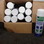 12 UNIDADES DE ESPUMA PU EXPANSIVA MULTIUSO DE 500ML CADA MARCA EIXO NOBRE. (NO ESTADO) ATENÇÃO! FAZER A VISITAÇÃO ANTES DE ARREMATAR, NÃO SABEMOS SE FUNCIONA, LEILÃO NÃO TEM GARANTIA E NEM DEVOLUÇÃO, SUJEITO A POSSÍVEIS AVARIAS VISÍVEIS/OCULTAS E/OU AUSÊNCIA DE COMPONENTES.